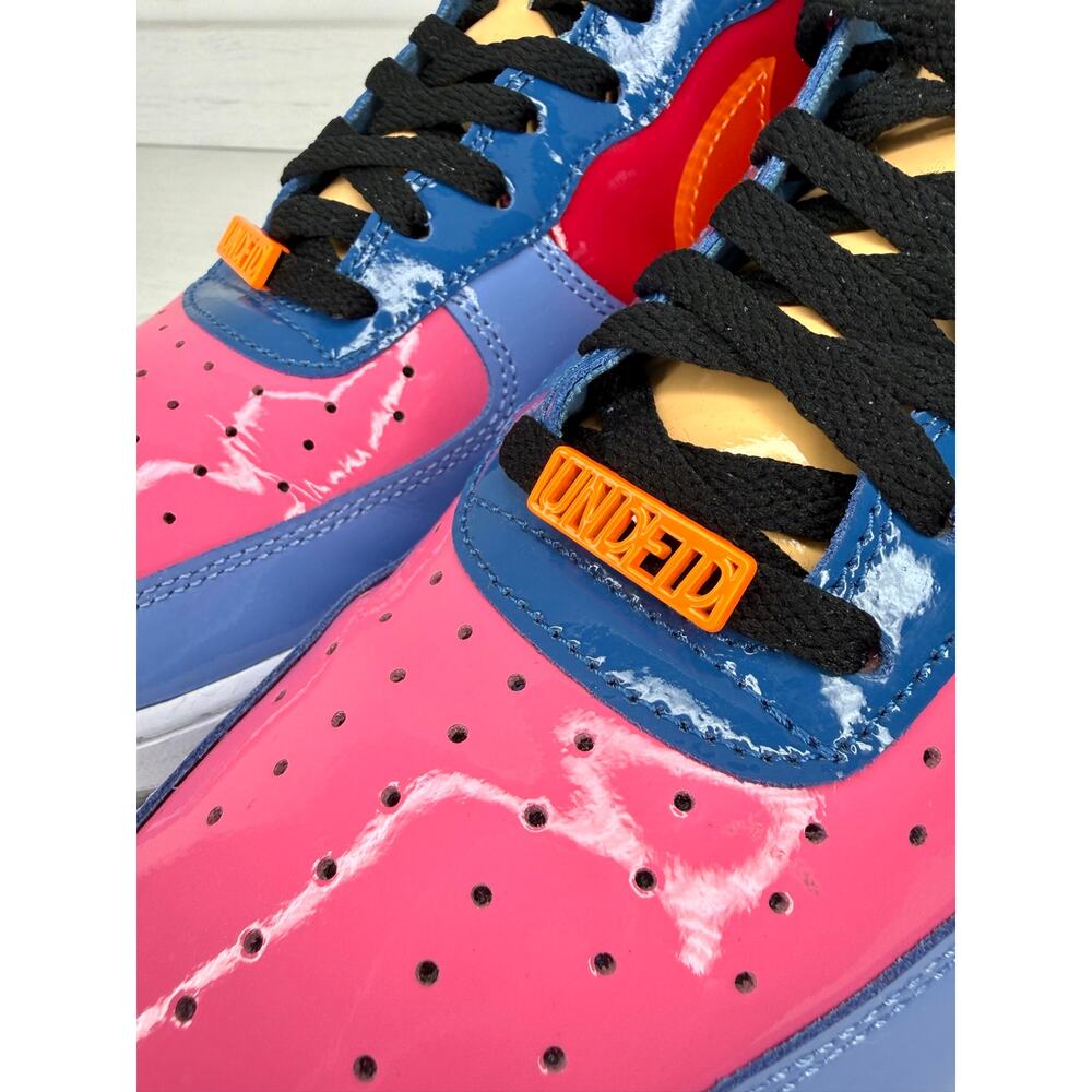 Nike Air Force 1 Low SP Undefeated Multi Patent Leather DV5255-400 Men’s Size 12 - Picture 5 of 9